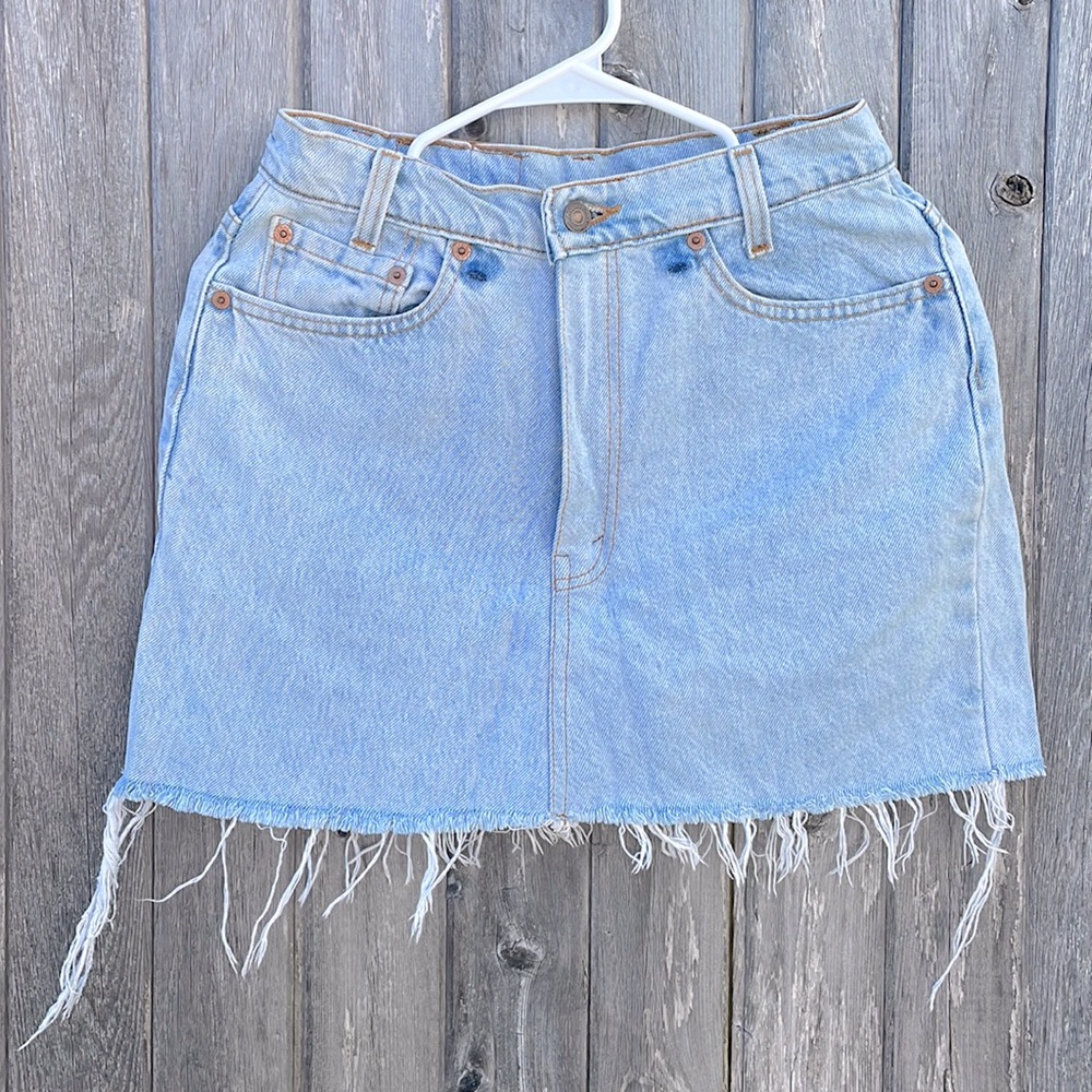Levi’s jean skirt